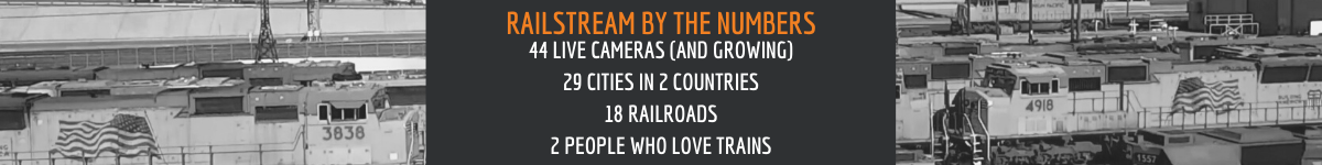 44 cameras, 29 cities, 18 railroads